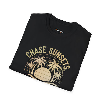 Chase Sunsets, Not Regrets Tee