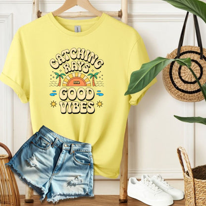 Catching Rays and Good Vibes Tee