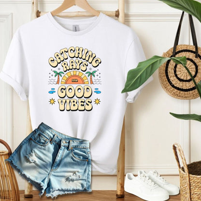 Catching Rays and Good Vibes Tee