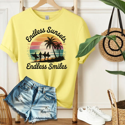 Endless Sunsets, Endless Smiles Tee