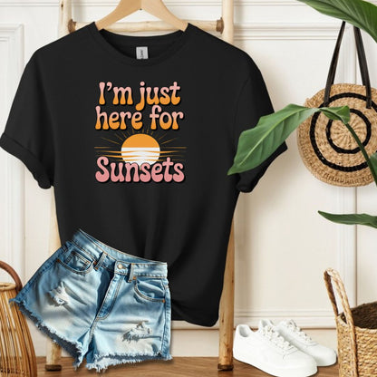 Here for Sunsets Tee