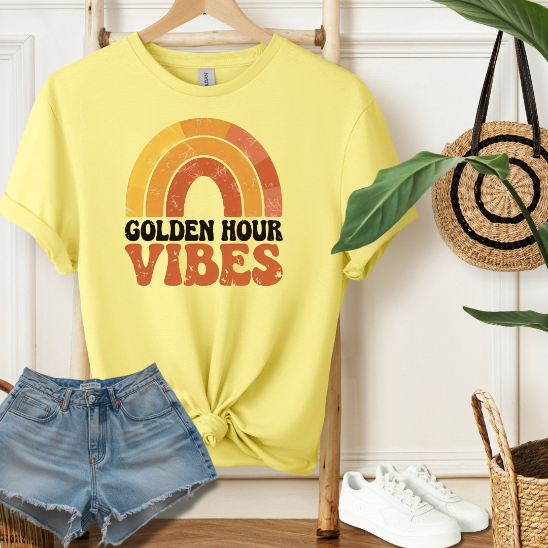 Retro Golden Vibes Tee