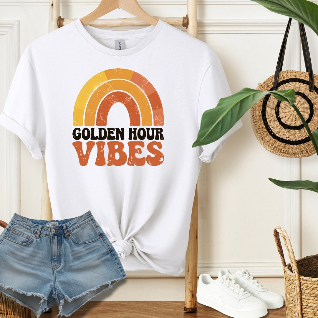 Retro Golden Vibes Tee