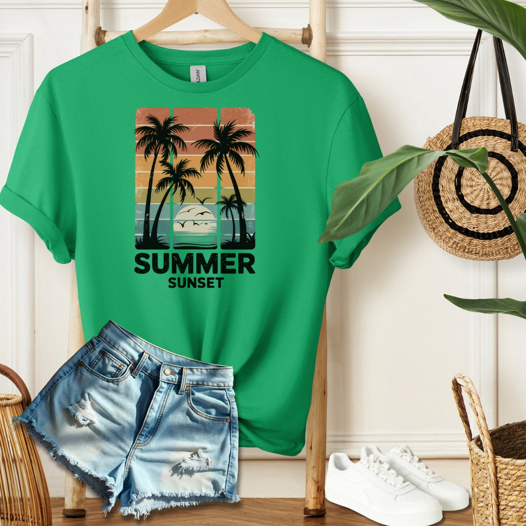 Summer Sunset Escape Tee