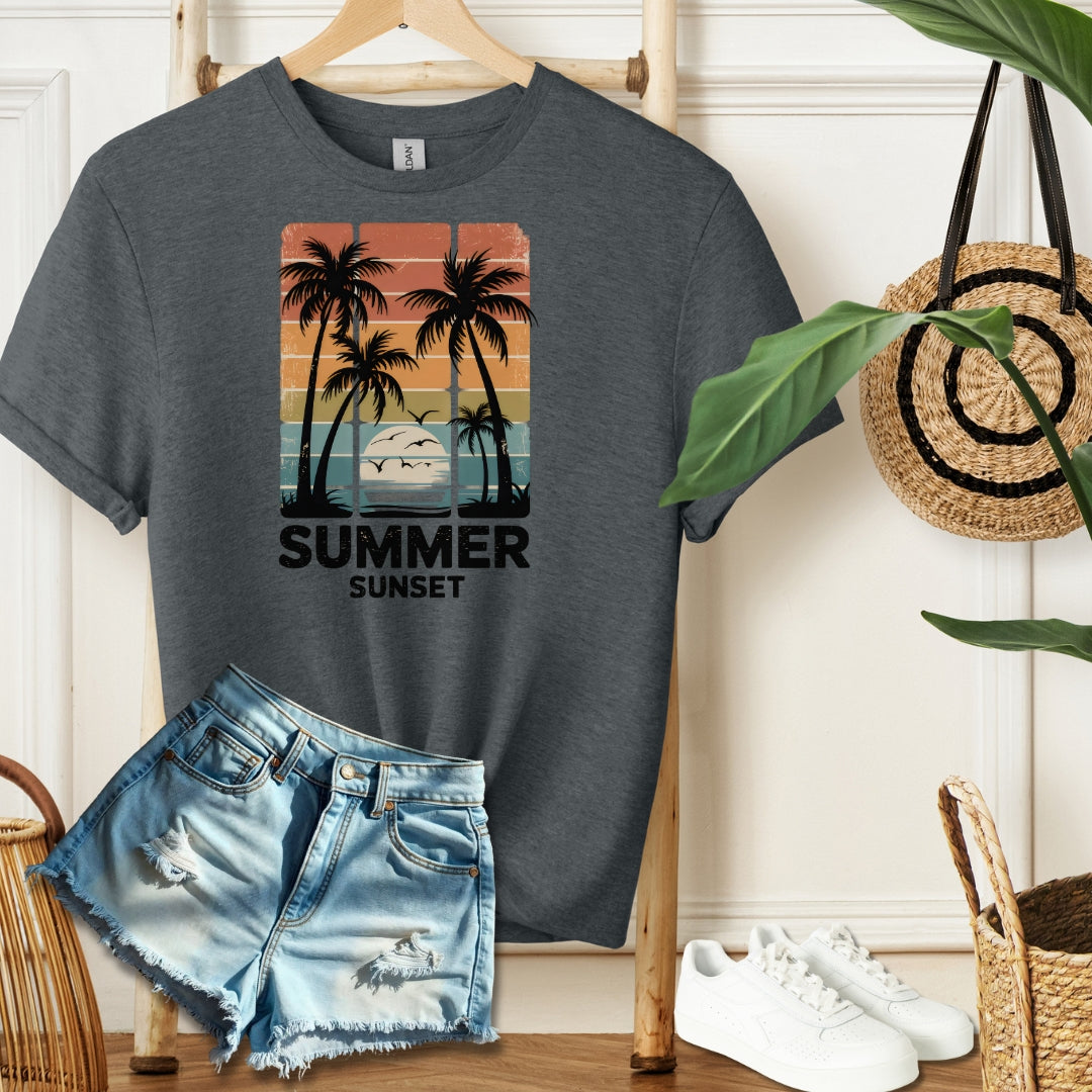 Summer Sunset Escape Tee