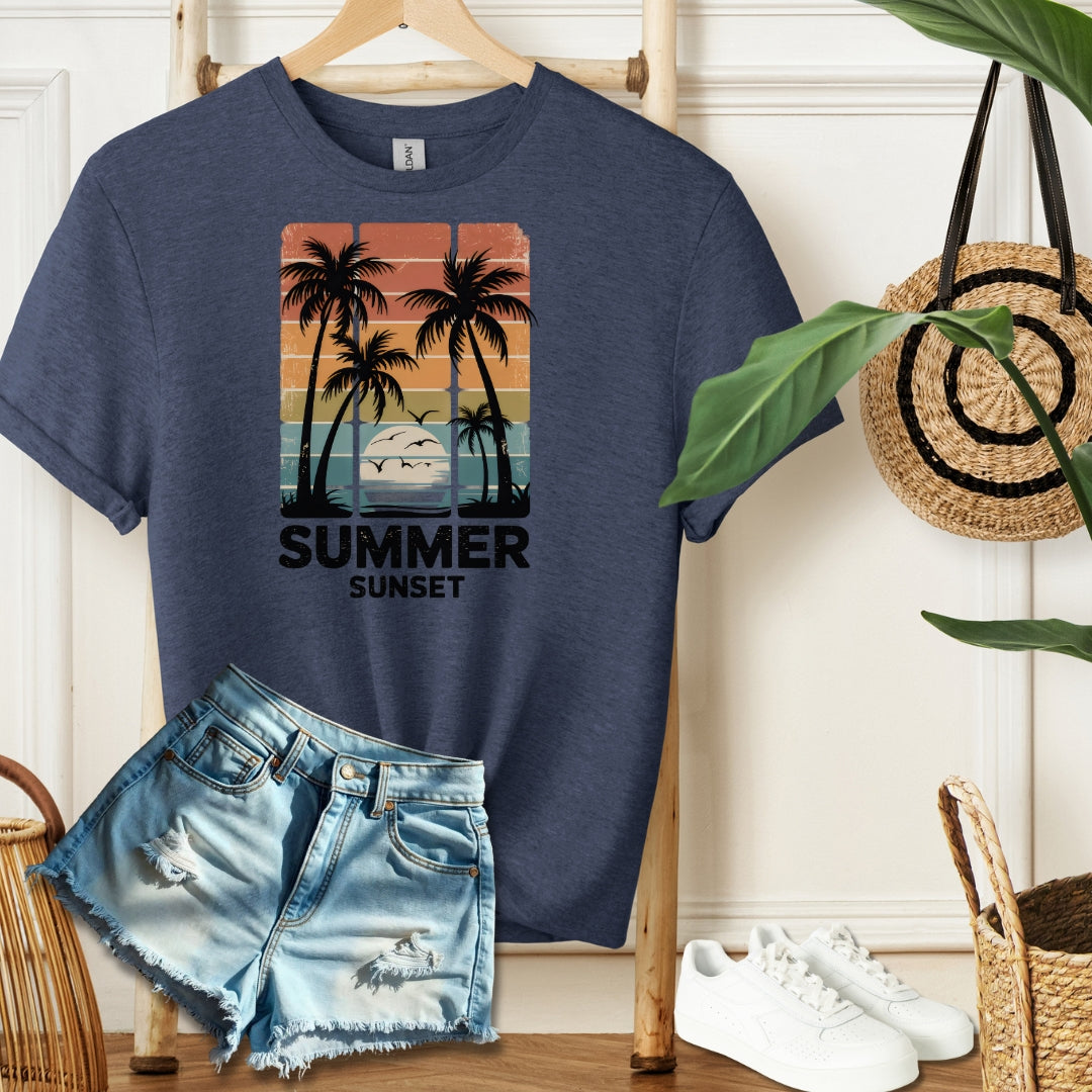 Summer Sunset Escape Tee