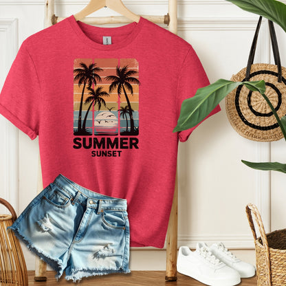 Summer Sunset Escape Tee