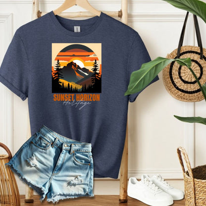 Sunset Horizon Heritage Tee