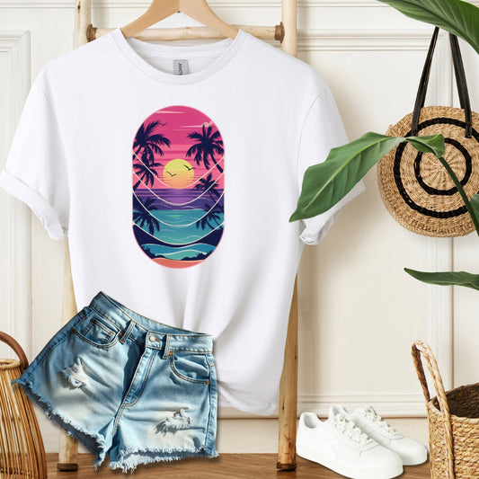 Vibrant Sunset Dreams Tee