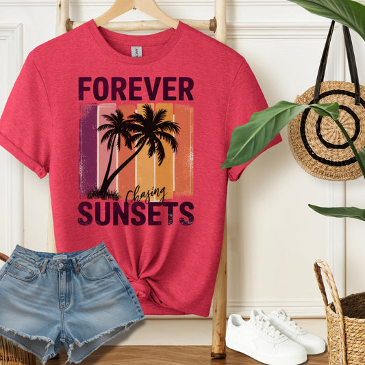 Forever Chasing Sunsets Tee