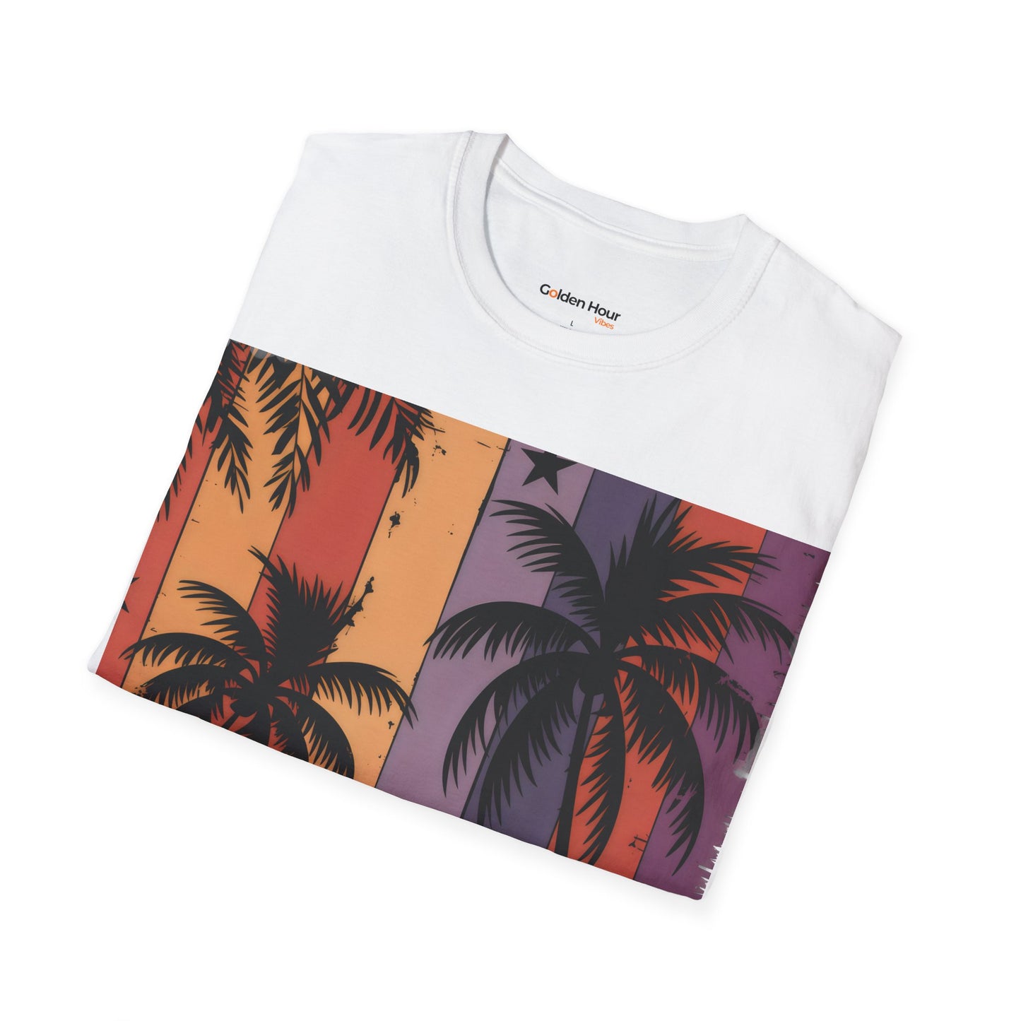 Retro Palms Sunset Tee