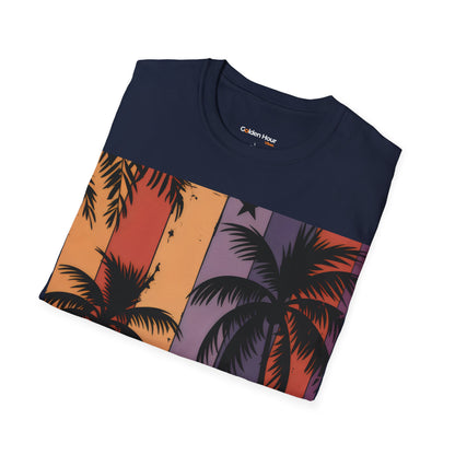 Retro Palms Sunset Tee